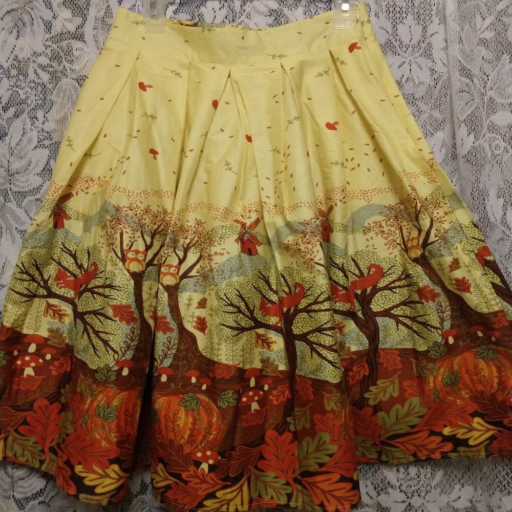 Colorful Autumn skirt
